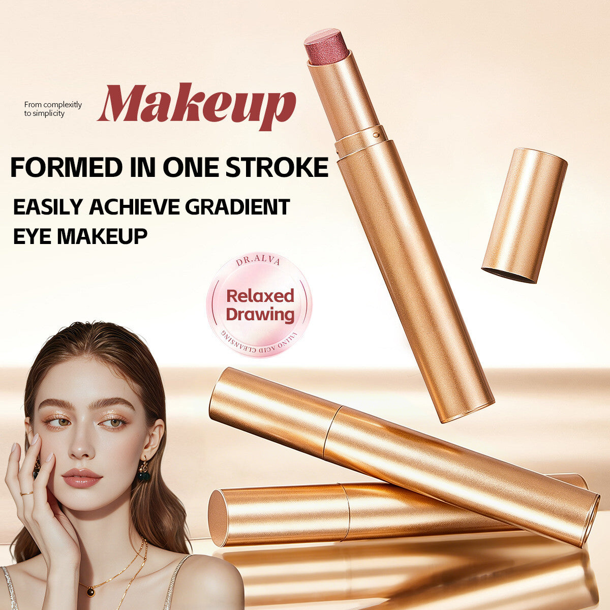 🔥Final 3 hours 70% off✨3-Color Eyeshadow Stick Set