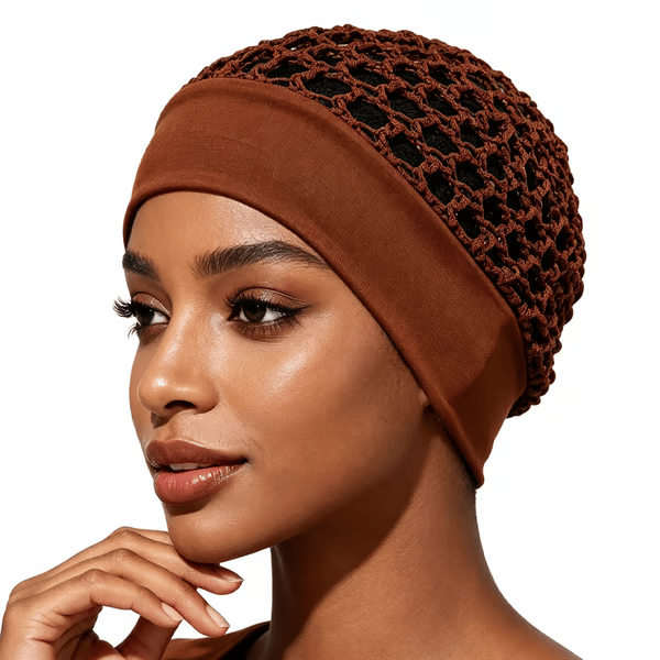 💖 LAST DAY 50% OFF! 🌙 3-Piece Ultra-Soft Wide-Band Sleep Bonnet Set