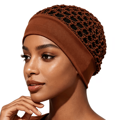 💖 LAST DAY 50% OFF! 🌙 3-Piece Ultra-Soft Wide-Band Sleep Bonnet Set