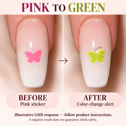 🔥Drink Test Nail Stickers for Nights Out – A Little Extra Care for You & Your Girls 💕
