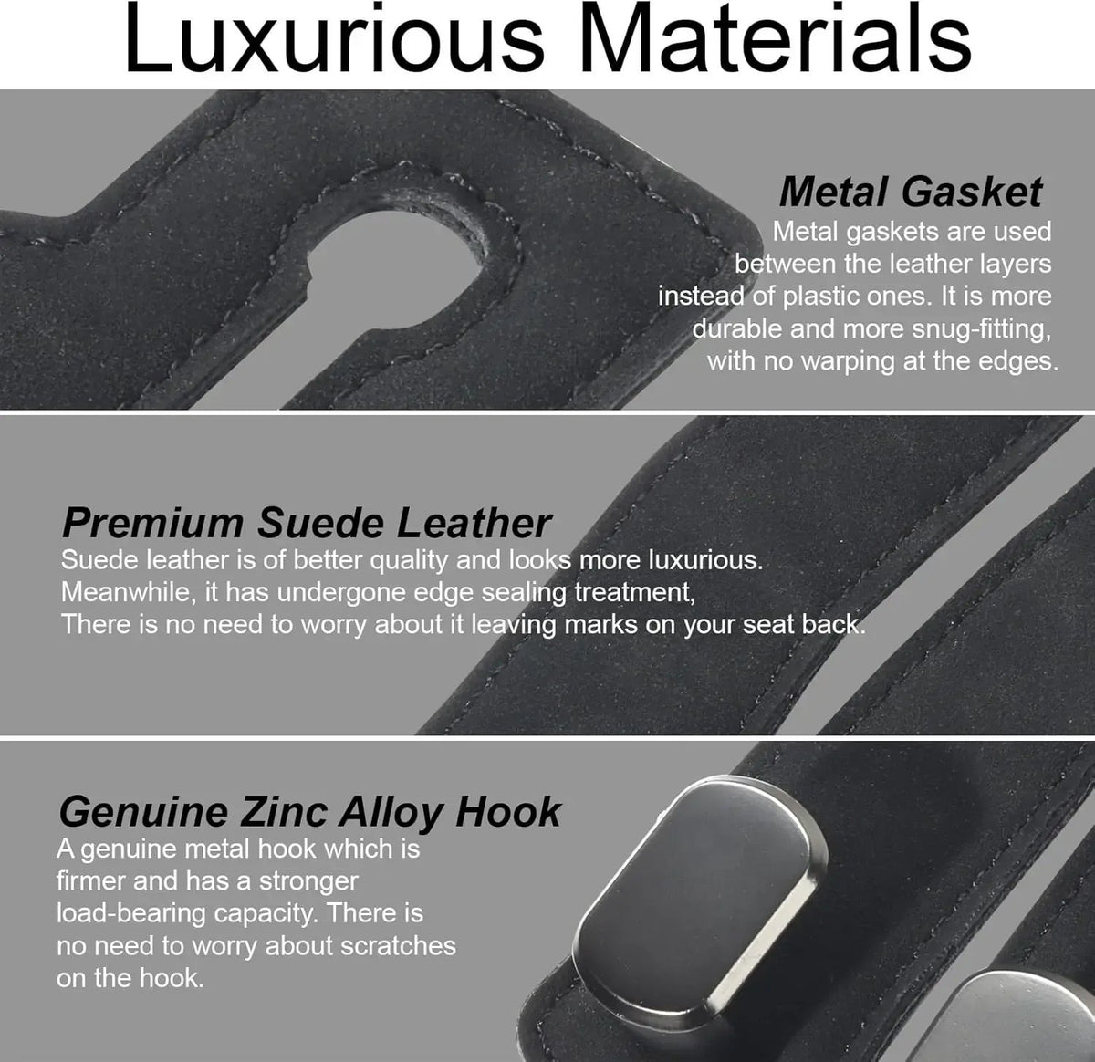 🔥LAST DAY: BUY 1 GET 1 FREE✨Car Purse Hook, Purse Hook for Car Seats Headrest, Car Seat Hooks 🚗