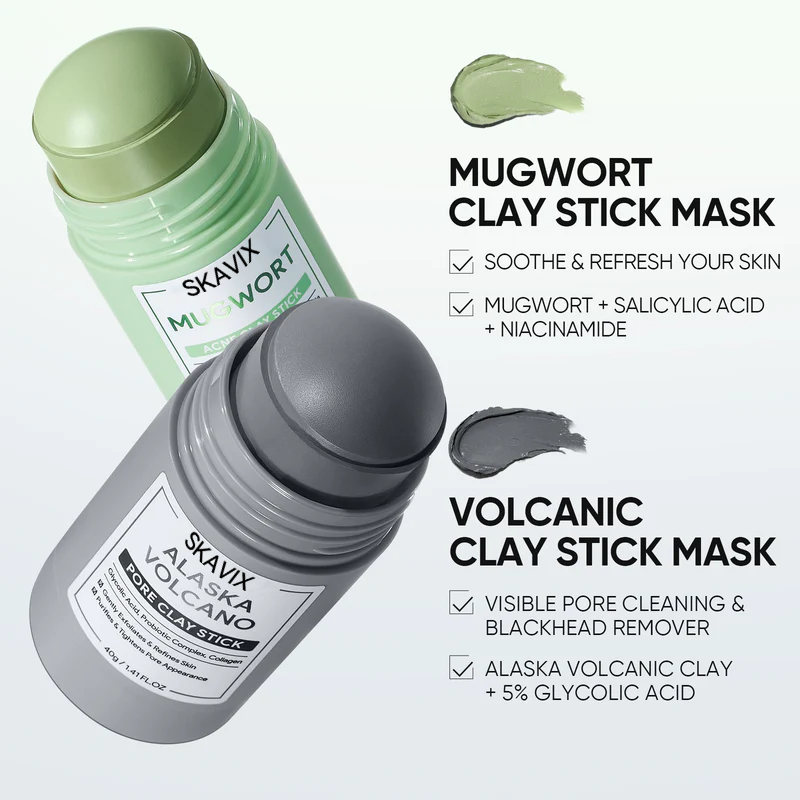 4-in-1 Volcanic Clay Deep Cleansing Mask Set for All Skin Concerns