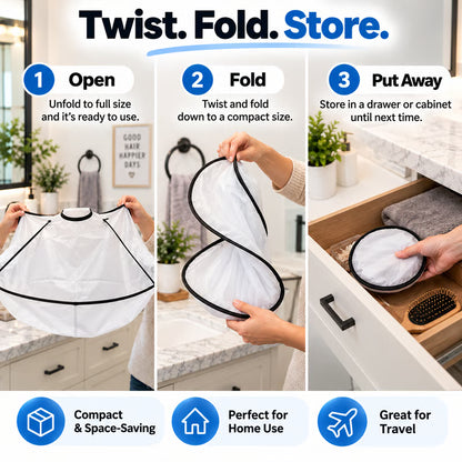 ✂️Portable Waterproof Hair Cutting Cape