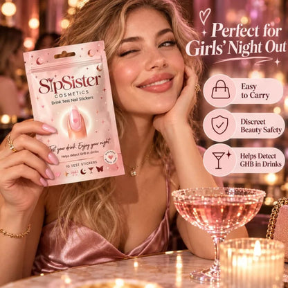 🔥Drink Test Nail Stickers for Nights Out – A Little Extra Care for You & Your Girls 💕