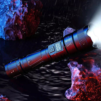 🔥LED Strong Light Retractable Flashlight