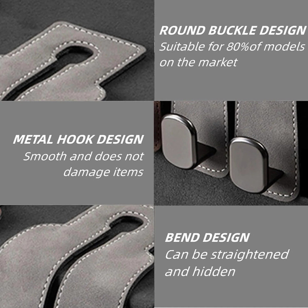 🔥LAST DAY: BUY 1 GET 1 FREE✨Car Purse Hook, Purse Hook for Car Seats Headrest, Car Seat Hooks 🚗