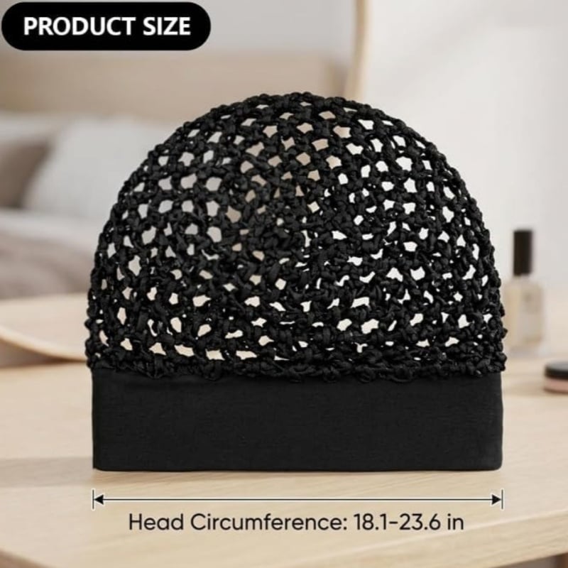 💖 LAST DAY 50% OFF! 🌙 3-Piece Ultra-Soft Wide-Band Sleep Bonnet Set