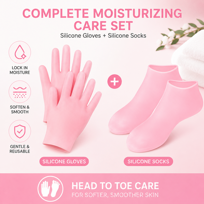 ✨ The Perfect Pair: Moisturizing Gloves for Your Spa Routine 💗
