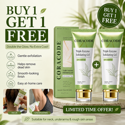 🌿 Triple Enzyme Green Tea Aqua Peel Gel for Gentle Exfoliation
