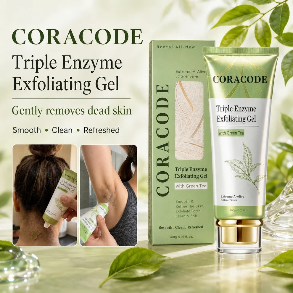 🌿 Triple Enzyme Green Tea Aqua Peel Gel for Gentle Exfoliation