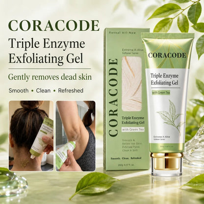 🌿 Triple Enzyme Green Tea Aqua Peel Gel for Gentle Exfoliation
