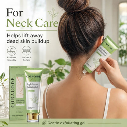 🌿 Triple Enzyme Green Tea Aqua Peel Gel for Gentle Exfoliation