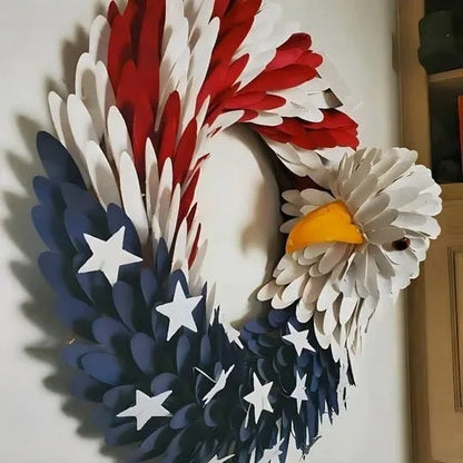 250th Anniversary Patriotic Wreath💖Not for Decoration, Made for Remembrance