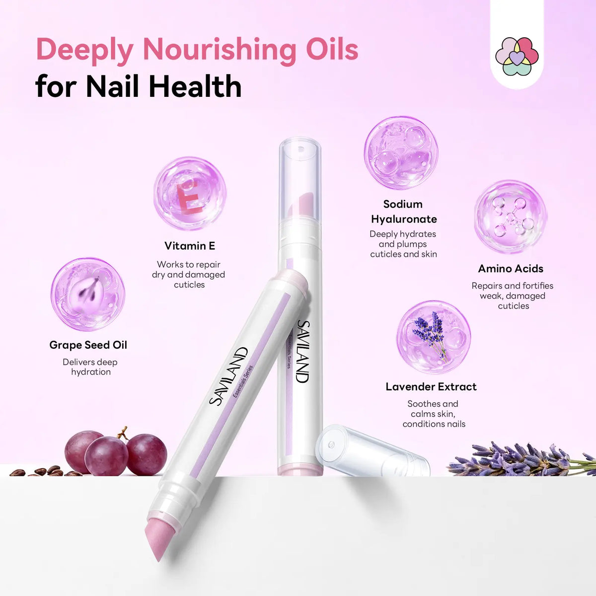 💅2-in-1 Cuticle Care Pen – 45° Ceramic Tip + Hydrating Oil for All Nail Types