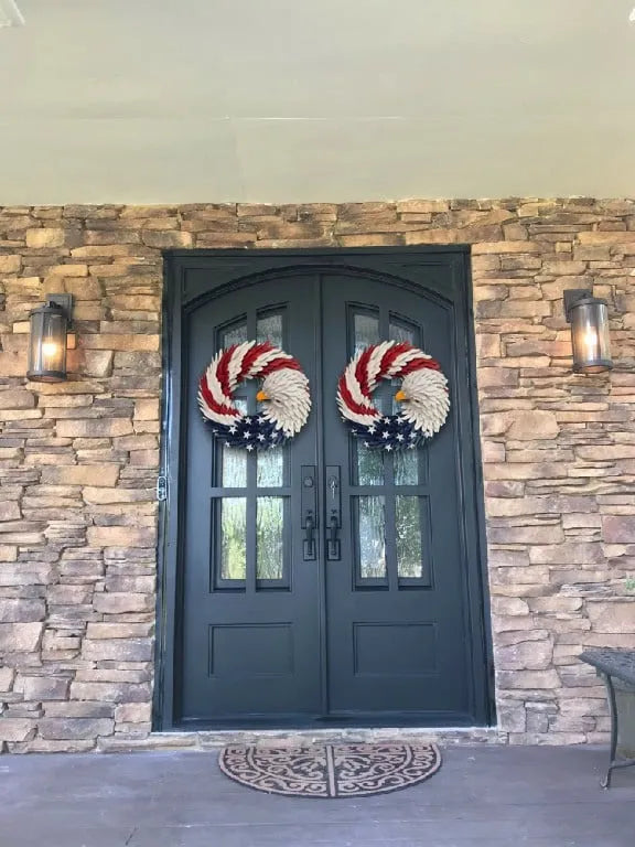 250th Anniversary Patriotic Wreath💖Not for Decoration, Made for Remembrance